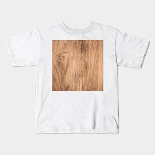 Medium Oak Wood Background Kids T-Shirt